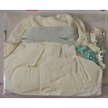 Doplněk pro panenku Obleček na kloubovou panenku Lidii v bílém - 60 cm (Lidia comunion)