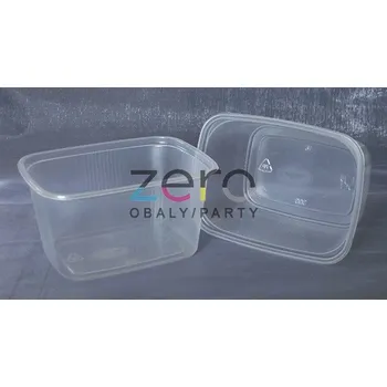 Jednorázové nádobí Vanička PP 300 ml transp.