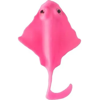 Rybářský háček Gumová Nástraha Broslures Ripple Tail S 9cm Fluo Pink