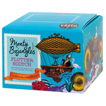 Čokoláda Monty Bojangles Čokoládové truffle karamel/mořská sůl 100 g