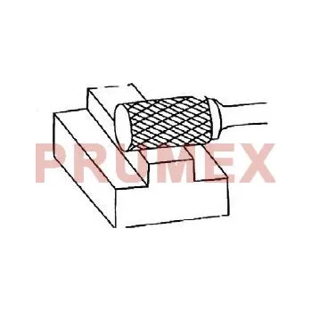 Příslušenství k frézce Technická fréza tvrdokovová, válcová, FREZA, A1020x06