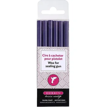 Pečeť Herbin Pečetní vosk (6ks) tmavě fialová