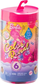 Panenka Mattel Barbie Color Reveal Chelsea konfety