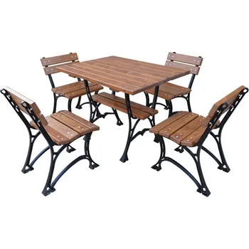 Zahradní sestava dřevěný zahradní nábytek Faktor 100 x 100 fiema