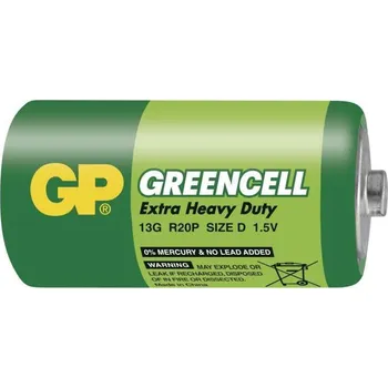 Článková baterie Baterie GP Greencell D R20