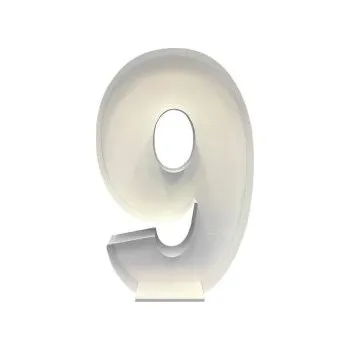 Party dekorace Konstrukce na balonky – číslice 9