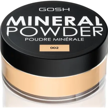 Přípravek na tvář Gosh Mineral Powder minerální pudr odstín 002 Ivory 8 g