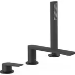 Tres Project Jednopáková stojánková vanová baterie, černá mat, 21116101NM