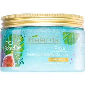 Tělový peeling Bielenda Exotic Paradise Fig cukrový peeling s vyživujícím účinkem 350 g