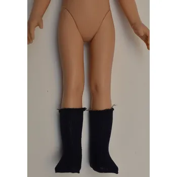 Doplněk pro panenku Silonové ponožky bez paty na Las Amigas - tmavě modré (Las Amigas - 32 cm)