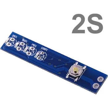 Nabíječka baterií Indikátor stavu kapacity Li-pol / Li-ion baterie 2S