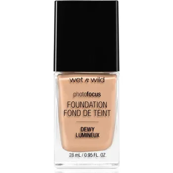 Make-up Wet n Wild PhotoFocus lehký hydratační make-up pro rozjasnění pleti odstín Classic Beige 28 ml