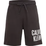 Pánské teplákové šortky KM0KM00753 - BEH Černá - Calvin Klein černá XL