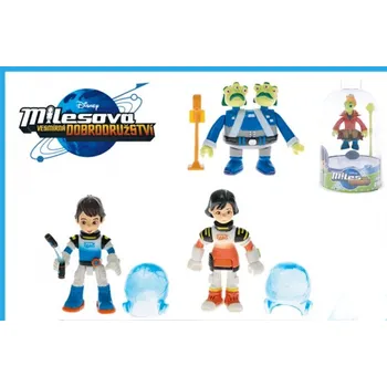 Figurka Milesova vesmírná dobrodružství figurka kloubová 5 - 8 cm s doplňky