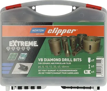 Vrták Norton Clipper Extreme VB Dry 70184694419 6-68 mm 7 ks