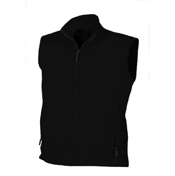 Pánská mikina Vesta fleece černá Velikost: S