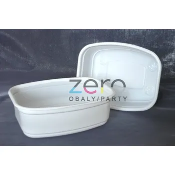 Jednorázové nádobí Vanička PP 250 g - bílá