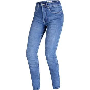 Moto oblečení Dámské jeansy na motorku TXR Sonic světle modré Obvod pasu: W30, Délka nohavice: L31