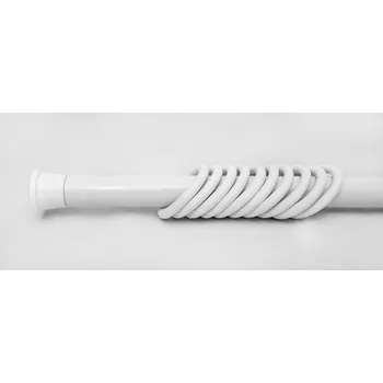 Tyč na sprchový závěs wela ROZPĚRNÁ TYČ 27mm BÍLÁ 4001105 Délka: 140 - 250 cm
