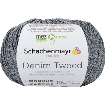 Příze Schachenmayr Denim Tweed 50 Šedá (Tvídová příze Denim Tweed 50 Šedá)