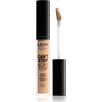 Korektor NYX Professional Makeup Can't Stop Won't Stop tekutý korektor odstín 07 Natural 3.5 ml