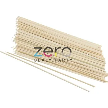 Jednorázové nádobí Špejle bambusové pr. 2,5 mm/20 cm (200 ks)