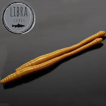 Umělá nástraha Libra Lures Dying Worm 70 barva 036 coffee milk (12 ks) příchuť Krill