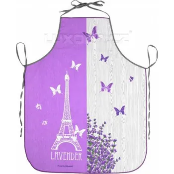 Kuchyňská zástěra Zástěra levandule fialová - 63 x 80 cm