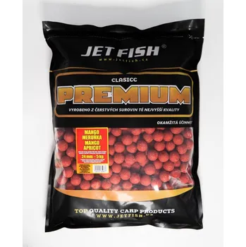 Boilies JetFish JET FISH Premium clasicc boilie 5kg - 24mm : MANGO / MERUŇKA