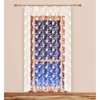 4Home Záclona Lilie, 200 x 250 cm, bílá