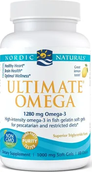 Přírodní produkt Nordic Naturals Ultimate Omega citron 60 cps.