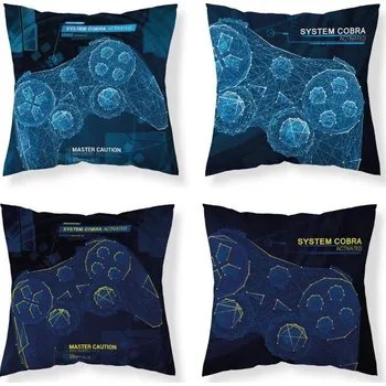 Dekorativní polštářek Svítící povlak 40x40 cm Game