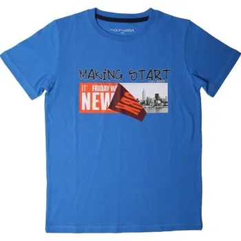 Chlapecké tričko Dětské tričko Wolf modré vel.134,140,146,152