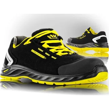 Pracovní obuv VM Footwear Obuv VM CALIFORNIA 2295-S3LBOA, polobotka s kompozitní tužinkou 2295-S3LBOA/47 47 Černá/žlutá