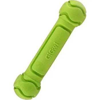 Hračka pro psa Gigwi Foamer Dumbbell činka 21 cm zelená