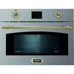 Lofra FMRS66ME retro kompaktní mikrovlnná trouba s horkovzduchem nerez