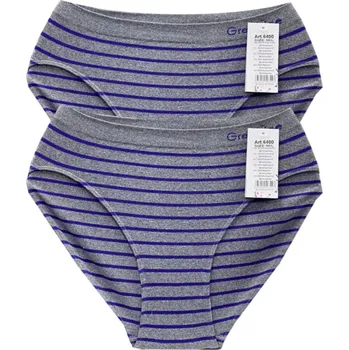 Kalhotky GreeNice Dámské bezešvé kalhotky Art:6400 ( 2 ks v balení ) Barva: Fialová, Velikost: M/L