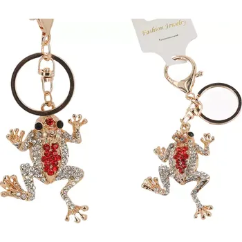 Módní doplněk Carmani® Přívěšek na klíče, kabelku ŽABKA