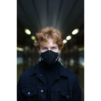 respirátor Pardam PARDAM - český výrobce respirátorů BreaSAFE Nanovlákenný respirátor FFP2 BreaSAFE® černý | 5ks vel. L +DÁREK