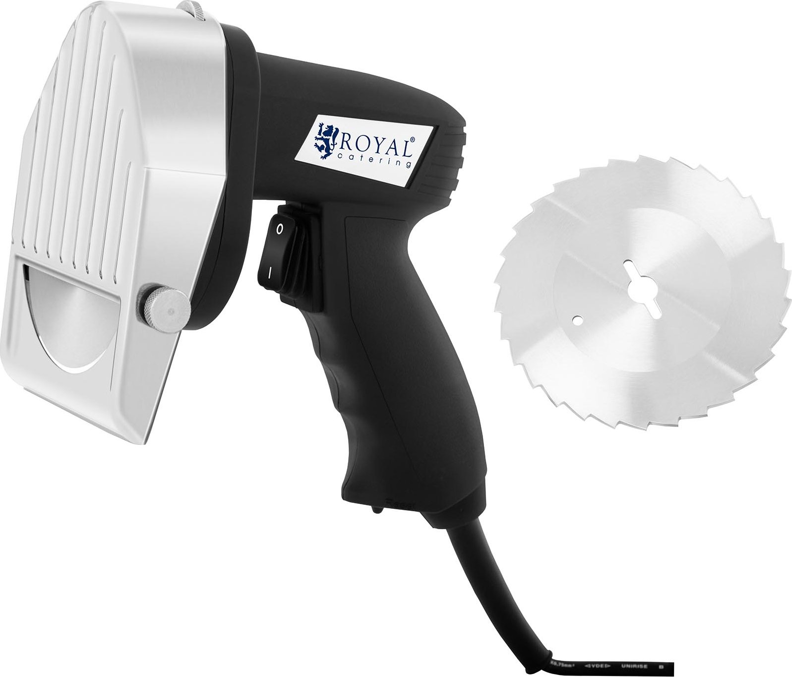 Cortadora De Embutidos Cuchillo Eléctrico Para Kebab Royal Catering RCKK- 80.2 - 80 W, 3000 Rpm, Corta Hasta 60 Kg/h Royal Catering Cortador Doner 80W