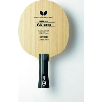 Pingpongová pálka Dřevo BUTTERFLY SK Carbon konkávní (FL)