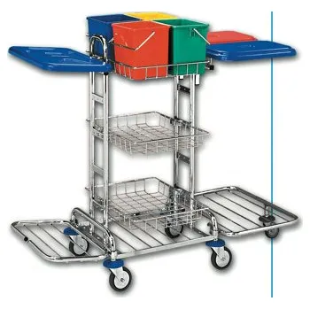 Úklidový vozík Úklidový servisní vozík KOMBI MIDI III