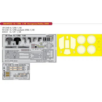 Eduard 1/48 Hs 129B (HASEGAWA/HOBBY 2000)