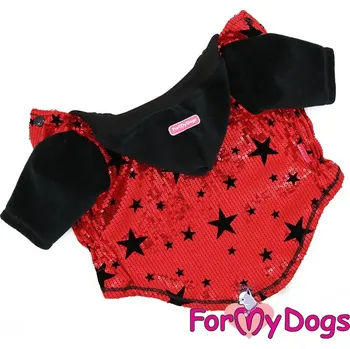 Obleček pro psa FOR MY DOGS Obleček pro psy i fenky – mikina SEQUINS Velikost: 18/XL