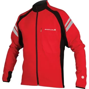 Cyklistická bunda Pánská bunda Endura Windchill II, červená