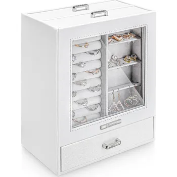 Šperkovnice Troli Módní organizér na šperky se 2 svislými zásuvkami B54 + 2 měsíce na vrácení zboží