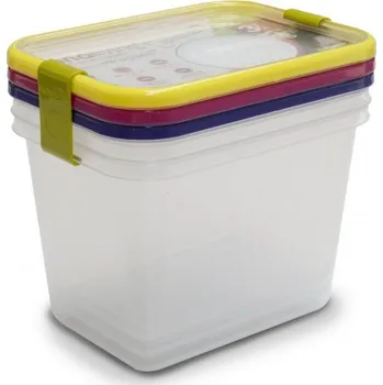 Termobox Box na potraviny Omada Sanaliving Box Set 3x 19x14x13,5cm/2,1L