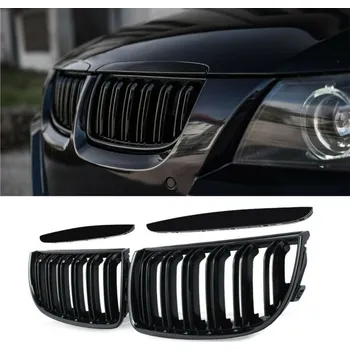Karosérie PROTEC Přední maska BMW E90/E91 2005-2008 černá lesklá