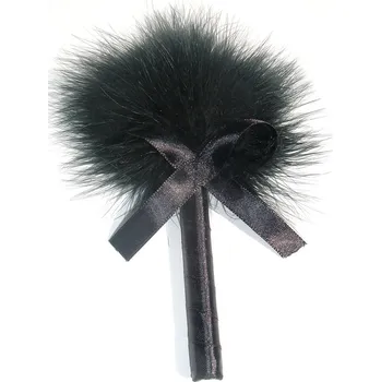 Černé kratší šimrátko s mašličkou