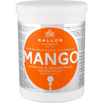 Kallos Mango maska na vlasy 1 l Vlasová regenerace Kallos Mango maska na vlasy 1 l